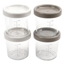 데일리라이크 봉봉 트라이탄 볼 2.0 이유식 보관용기 2종 세트, 라이트그레이, 코코아, 2세트