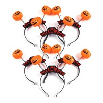 마켓감성 반짝반짝 할로윈파티 머리띠, 타입1, 6개