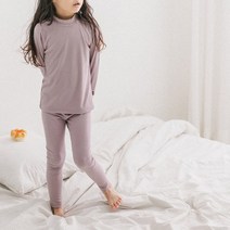 아동용 골지핫 실내복 상하 세트