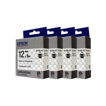 엡손 라벨카트리지 ST12K 12mm 4p, 혼합색상, 9m