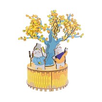 우더블 DIY 오르골 3D퍼즐 가을소풍 MUB02, 혼합색상