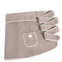 이지베이비 빈티지 수제 누빔 5부 포대기, 브라운