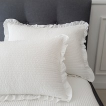 삶은 워싱 아사면 베개 커버