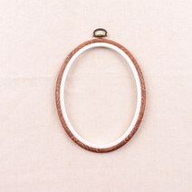 후프 고무 자수틀 타원형 135 x 175 mm A/18/1, 1개