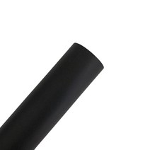 티나피크닉 선물포장지 매트 80g 20m, 검정색, 1개