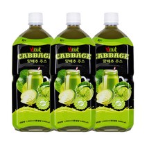 비넛 RFC 양배추 주스, 1000ml, 3개