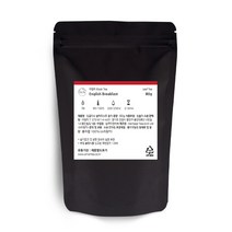 아망티 잉글리쉬 블랙퍼스트 홍차, 80g, 1개