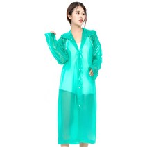 코쿼드 어른 캠핑용 등산용 여행용 레인코트 I14, 그린