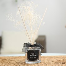 뒤나미스 벚꽃 디퓨저 검정색 용기 아이보리, 1개, 다우니블러썸