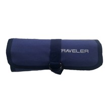 이지트래블러 20cm 캔버스 원단 단조팩 수납 가방 블루, 1개