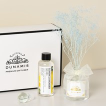 뒤나미스 벚꽃 디퓨저 + 하얀색 용기 + 하늘 장식 세트, 19 잉글리쉬 페어 앤 프리지아