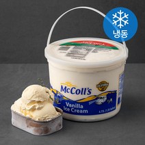맥콜스 바닐라맛 아이스크림 (냉동), 4.73L, 1개
