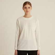 올리비아로렌 여성용 돌몬소매 장식 티셔츠 VOCALXS2411