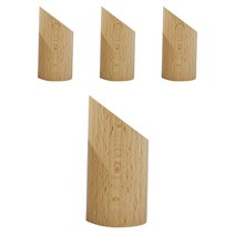 러브트리스 원목 나무후크 4p, 원목색