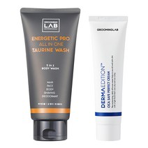 그루밍랩 남성 군입대 준비물 올인원 타우린 바디워시 300ml + 시카크림 100ml, 1개