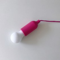 아보드 건전지 전구 아이방 무드등, 분홍