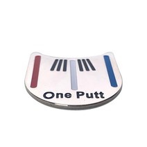 ONE PUTT 볼 마커, 혼합색상
