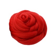 위빙 / 마크라메 재료 펠트실 50g, 35 딥레드, 1개