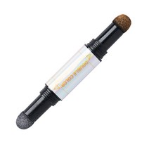 시크핏네일 듀얼 쿠션 미러파우더 ZN0159, 1개, 골드 + 실버