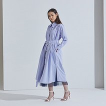 알라니 투웨이 셔링 트렌치코트