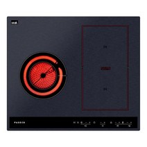 파세코 하이브리드 인덕션 듀오존 3구, PEC-BLI3612DS, 자가설치