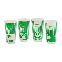 9온스 굿프렌즈 캐릭터 슬러시 종이컵 4종 세트, 1개