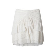 이로 여성 TINOS 프릴 펀칭 레이스 스커트 IOKAM21178
