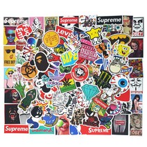 캐리어 노트북 리모와 스트릿 스티커 타입D 100p, 혼합색상, 1세트