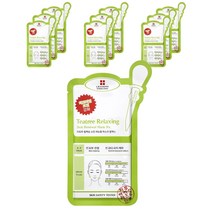 리더스 인솔루션 티트리 릴랙싱 스킨 리뉴얼 시트 마스크 알엑스 25ml, 1개입, 10개