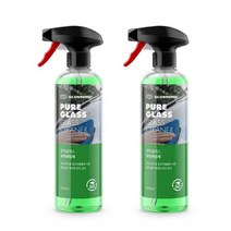 글로스브로 퓨어글래스 차량용 유리 세정제, 2개, 500ml