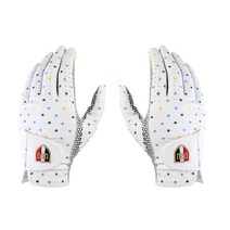 USG 여성용 디자인 실리콘 골프장갑 양손착용 1004, 칼라 스타