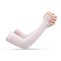 순잠 여름 쿨토시 팔토시 손등형, 핑크