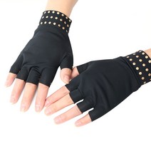 소프트 요가장갑, 블랙, 1개