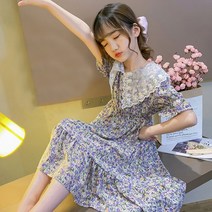 엣지랜드 여아용 포플러 빅카라 원피스