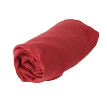 린넨 패턴 면 원단 25리아, 레드