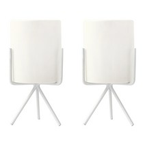 윰스 철제 스탠드 프레임 화분 화이트 L 2개