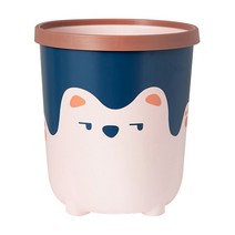 베어베어 쓰레기통 소, 핑크, 1개