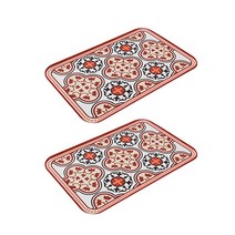 디오셀 유럽 방수 식탁 매트 2p, #4, 45 x 30cm