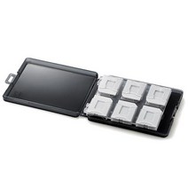 [microsd보관] 카드타입 SD 메모리 보관 케이스 블랙 MSD10