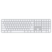 Apple Silicon 장착 Mac용 Magic Keyboard Touch ID 탑재, 한글, 화이트, 숫자패드 포함, MK2C3KH/A, 일반형