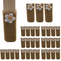 데코트리 네코리빙 패턴 층간소음방지 체어삭스 32p, H타입