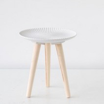 마음이음마켓 북유럽풍 티테이블 30 x 32 cm, 그레이