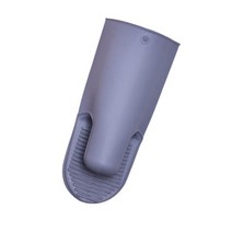 나이스킴 미끄럼방지 실리콘 단열장갑, 퍼플, 1개