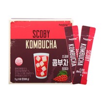 힐링 스코비 콤부차 오미자, 5g, 60개, 1박스