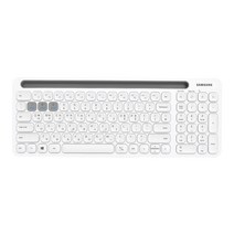 삼성전자 블루투스 2.4 겸용 무선키보드, WHITE, SK-P1000W, 일반형