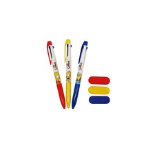 심슨 지워지는 3색 볼펜 바트 + 호머 + 매기 세트, 3종(볼펜), 3종(지우개), 1세트