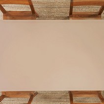 지베아 가죽 방수 캠핑 감성 예쁜 식탁보, 브라운 + 그레이, 120 x 80cm