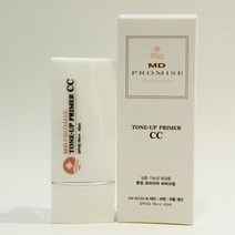 엠디프로미스 톤업 프라이머 CC크림 SPF45 PA++ 45ml, 화이트, 1개