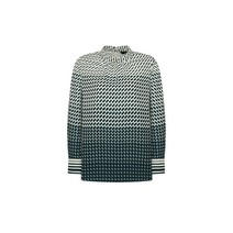 케이엘바이린 패턴 그라데이션 모던 블라우스