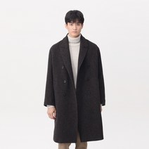 마인드브릿지 남성용 울헤링본 오버 더블코트 MUCA7110